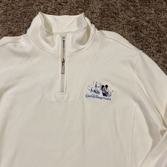 Walt Disney World Embroidered Quarter Zip - Picture 2 of 8
